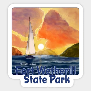 Fort Wetherill State Park, Rhode Island Sticker